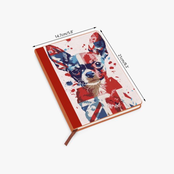 Union Jack Chihuahua Notebook