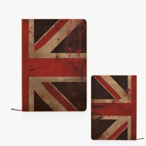 Union Jack Grunge Notebook