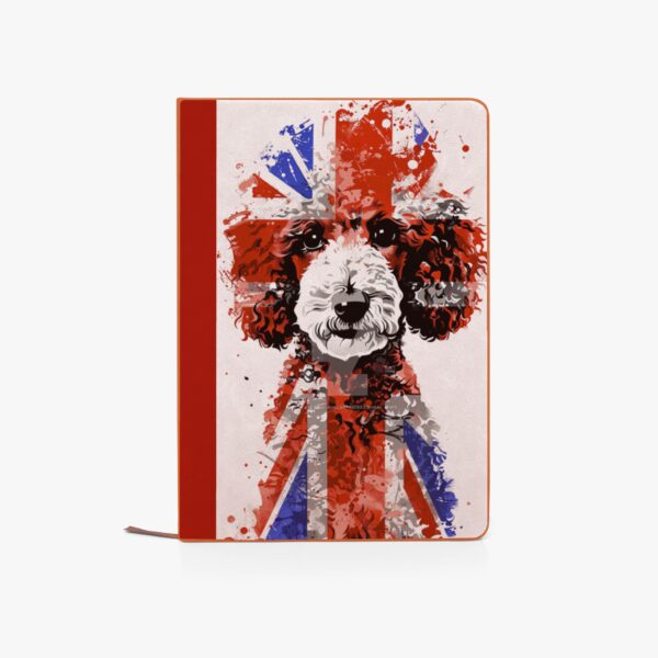 Union Jack Poodle Notebook