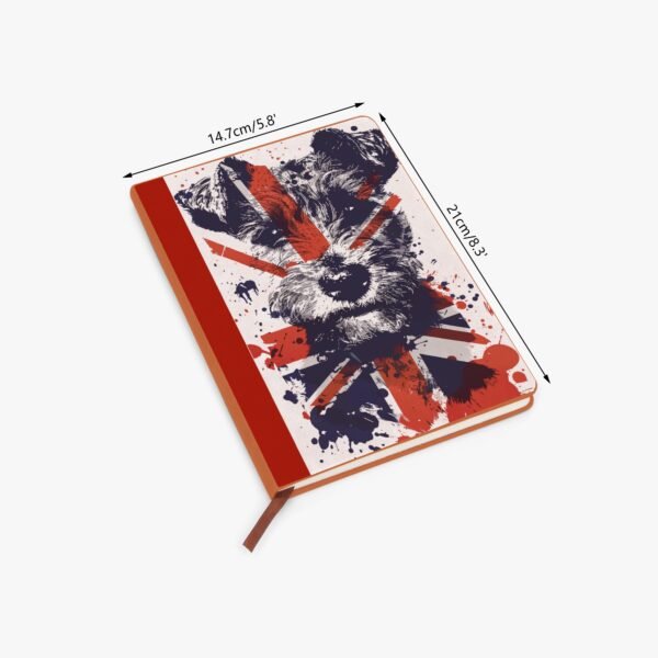 Union Jack Airedale Terrier Notebook