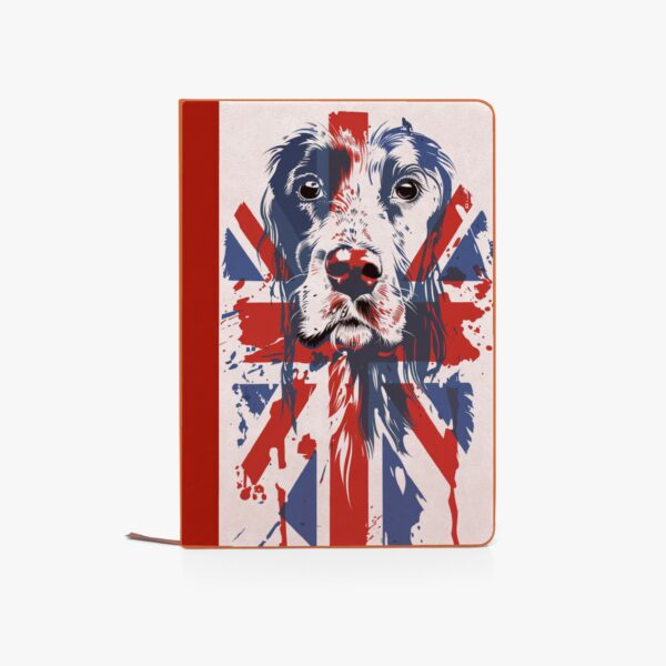 Union Jack Setter Notebook