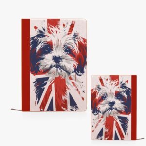 Union Jack Shih Tzu Notebook