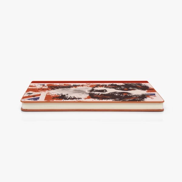 Union Jack Border Collie Notebook