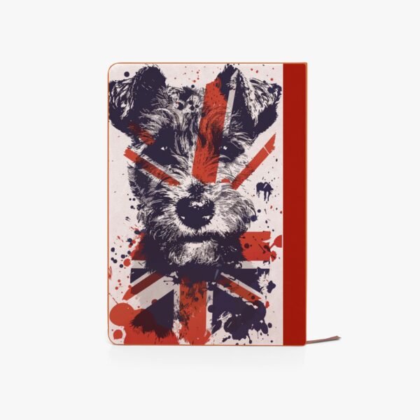 Union Jack Airedale Terrier Notebook