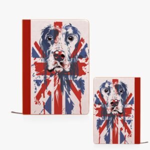 Union Jack Setter Notebook