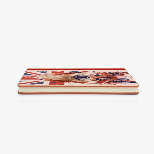 Union Jack Shiba Inu Notebook