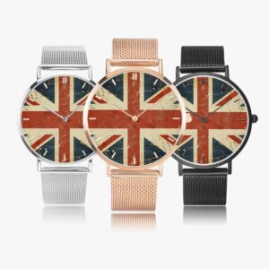 Classic & Clean Union Jack Watches: Timeless British Style