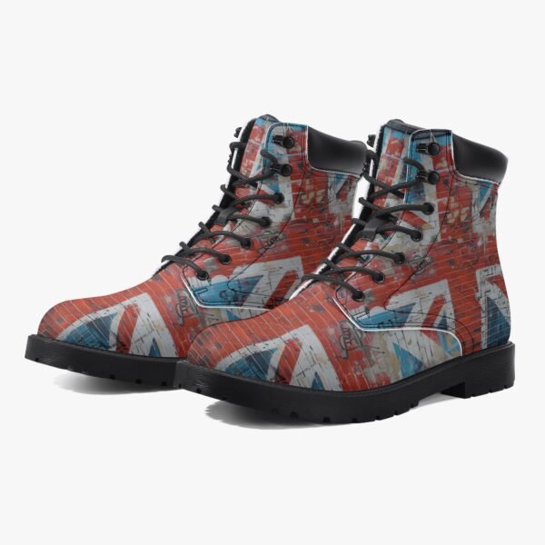 Union Jack Combat Boots