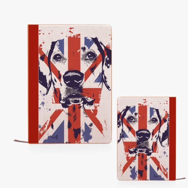 Union Jack Dalmatian Notebook