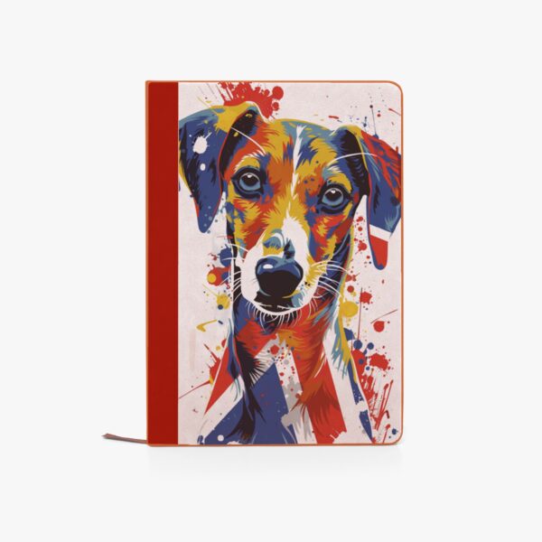  Union Jack Saluki Notebook