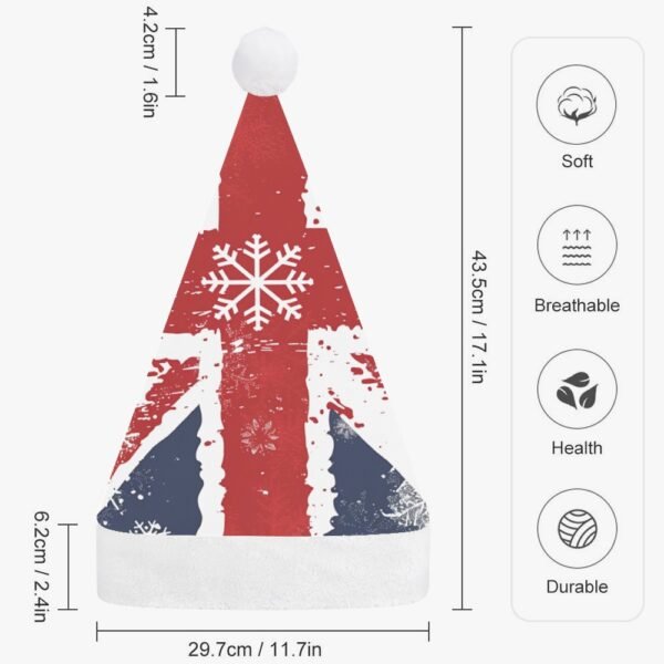 Union Jack Santa Hat